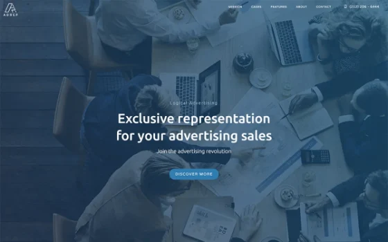 On-Page SEO & AI Search Optimization 1 Client site — banner advertising sales
