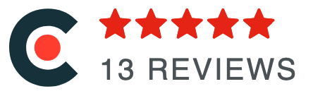 Clutch: 4.9 out of 5 from 13 reviews